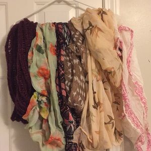Bundle of scarves